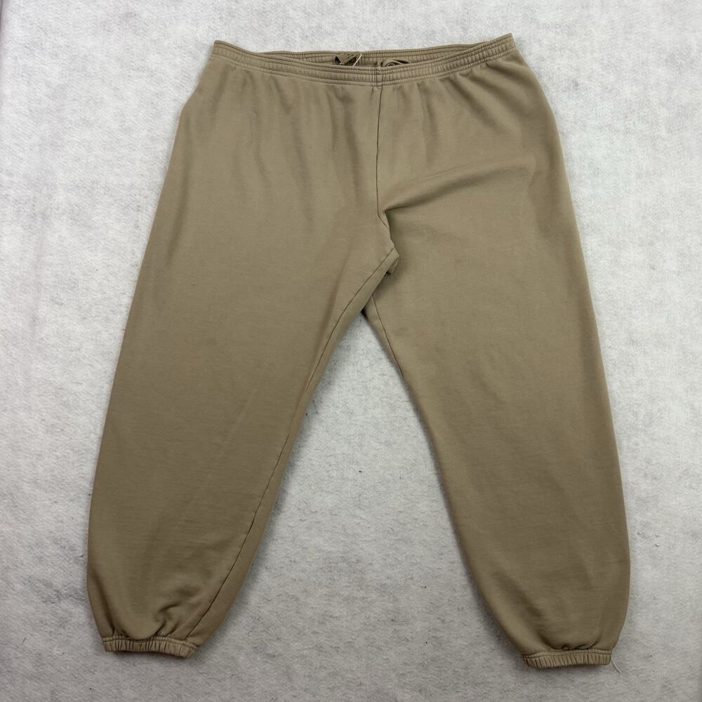Skims The Jogger Sweatpants Womens 4XL Beige French Terry Comfy Loungewear - Picture 3 of 10